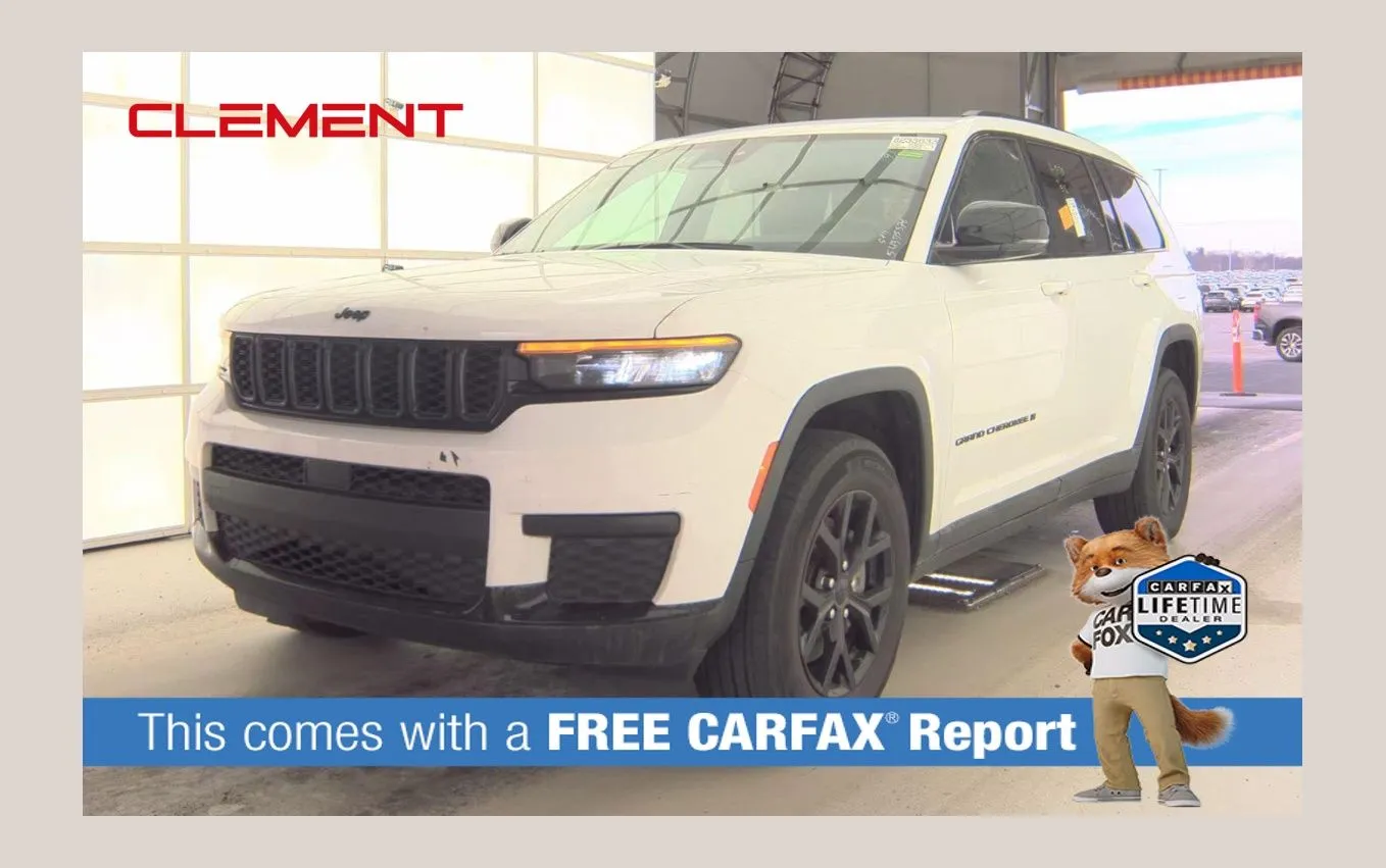 White 2024 Jeep Grand Cherokee L Altitude for sale in Florissant, MO