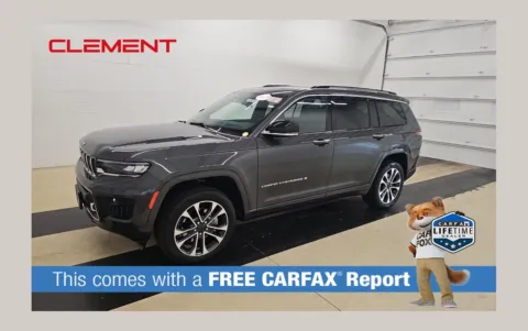 Gray 2022 Jeep Grand Cherokee L Overland for sale in Florissant, MO