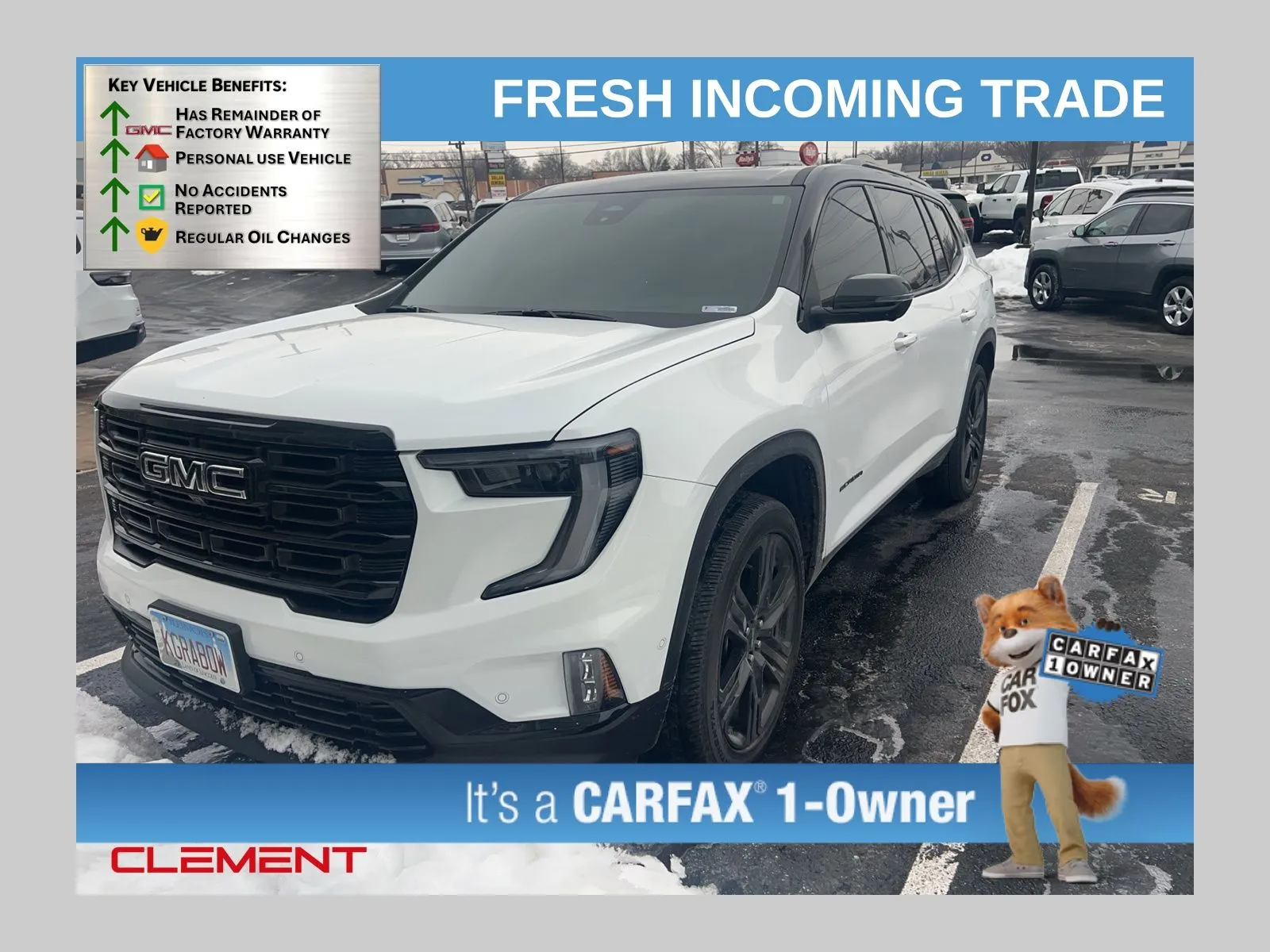 White 2026 GMC Acadia Elevation for sale in Florissant, MO