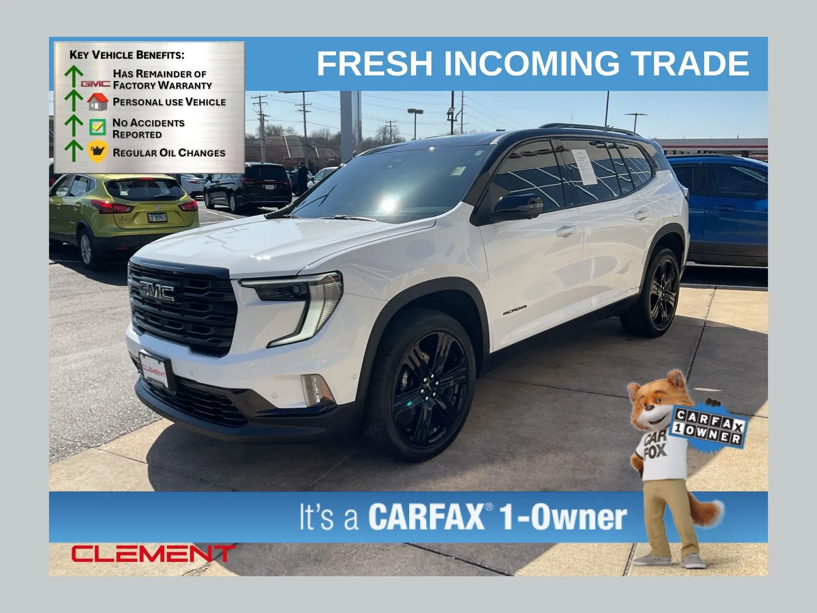 White 2026 GMC Acadia Elevation for sale in Florissant, MO