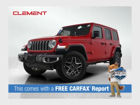Red 2025 Jeep Wrangler Sahara for sale in Florissant, MO
