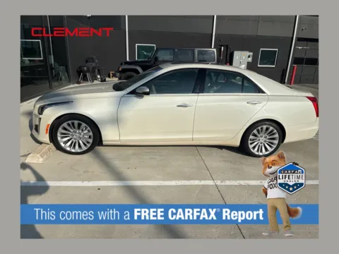 White 2014 Cadillac CTS 3.6L Luxury for sale in Florissant, MO