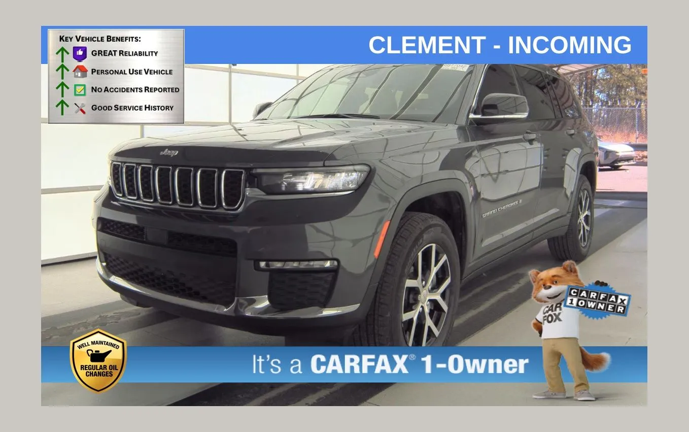 Gray 2025 Jeep Grand Cherokee L Limited for sale in Florissant, MO