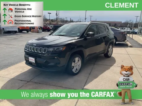Black 2022 Jeep Compass Latitude for sale in Florissant, MO