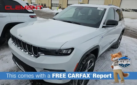 White 2022 Jeep Grand Cherokee 4xe for sale in Florissant, MO