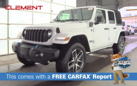 White 2024 Jeep Wrangler Sport S 4xe for sale in Florissant, MO