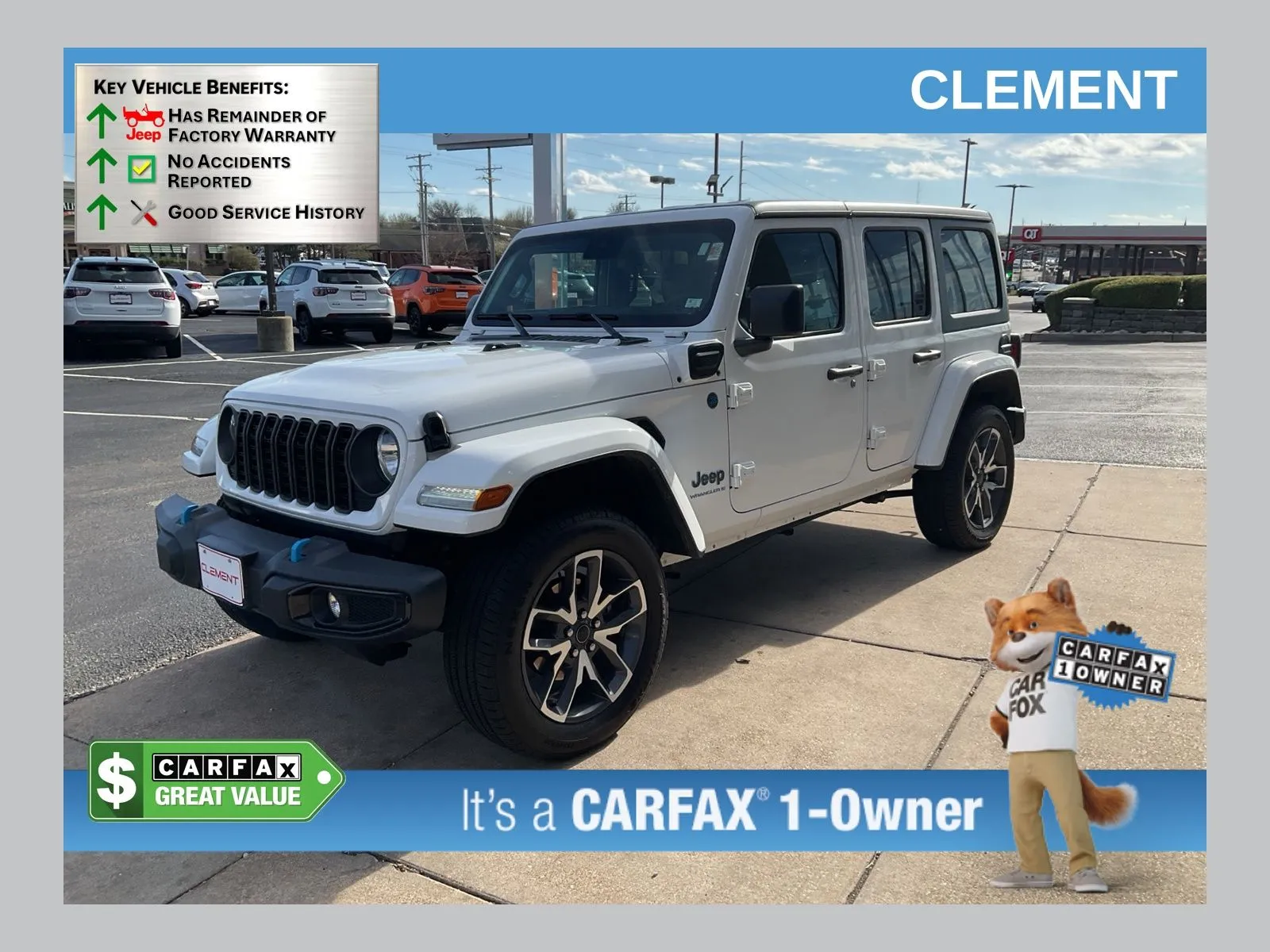 White 2024 Jeep Wrangler Sport S 4xe for sale in Florissant, MO
