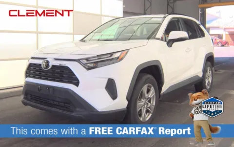 White 2022 Toyota RAV4 XLE for sale in Florissant, MO
