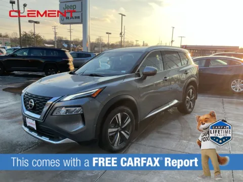 Gray 2021 Nissan Rogue Platinum for sale in Florissant, MO