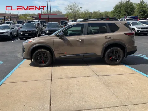 Photos of 2025 Nissan Rogue Rock Creek for sale in Florissant, MO at Clement Chrysler Dodge Jeep Ram Florissant