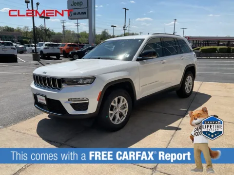 White 2023 Jeep Grand Cherokee Limited for sale in Florissant, MO
