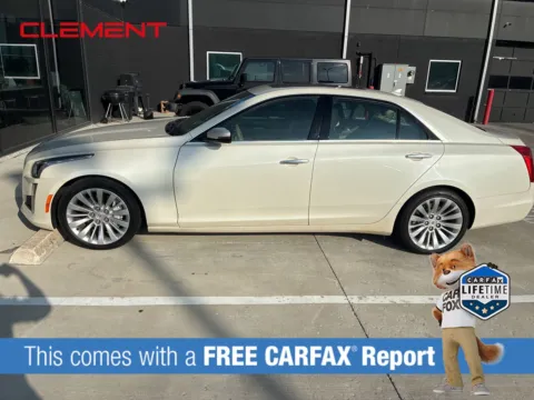 White 2014 Cadillac CTS 3.6L Luxury for sale in Florissant, MO