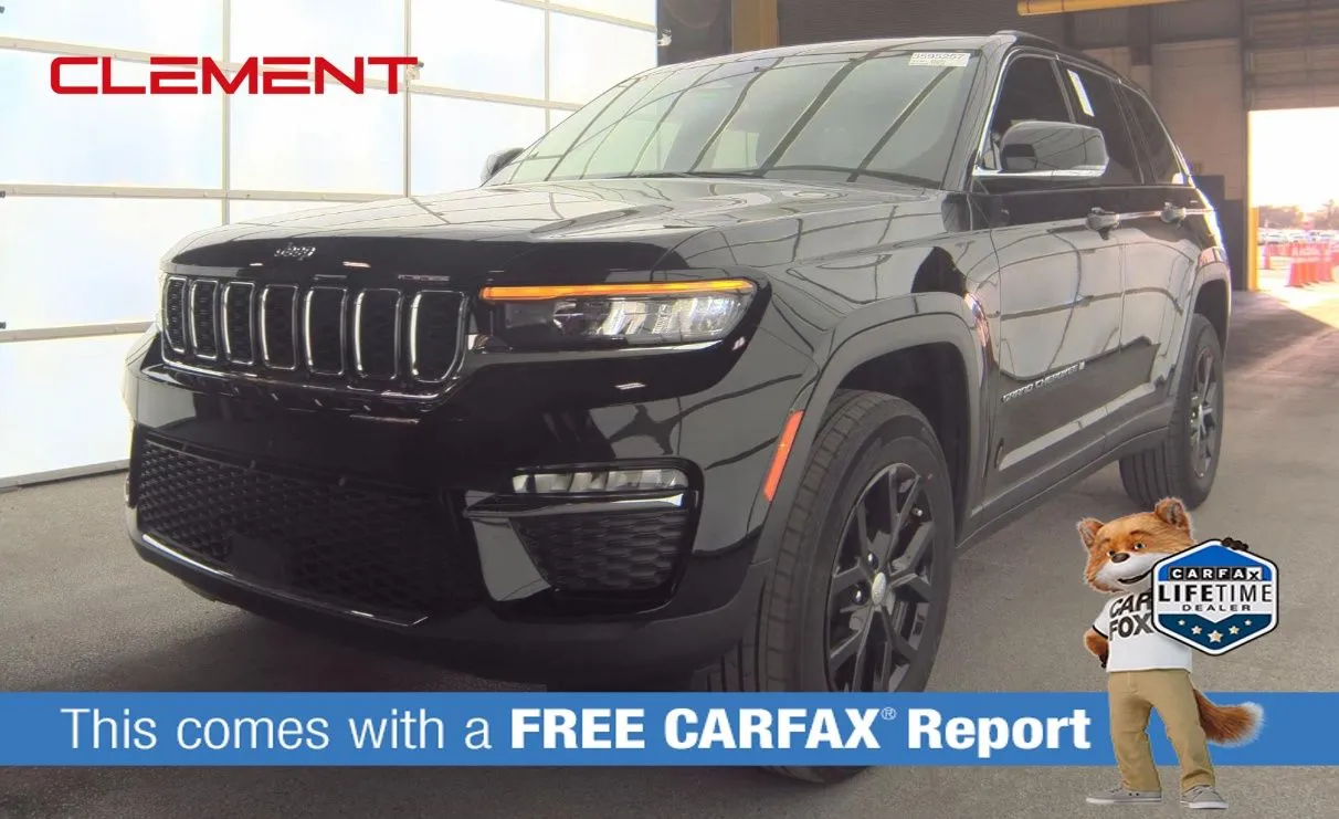 Black 2023 Jeep Grand Cherokee Limited for sale in Florissant, MO