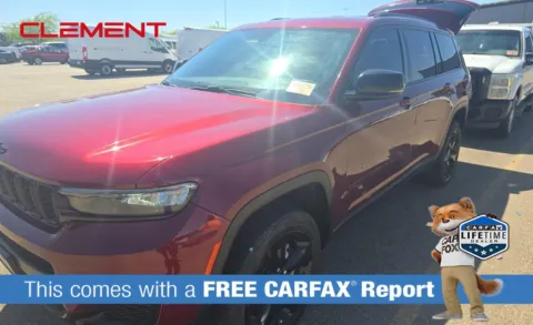 Red 2024 Jeep Grand Cherokee L Limited for sale in Florissant, MO