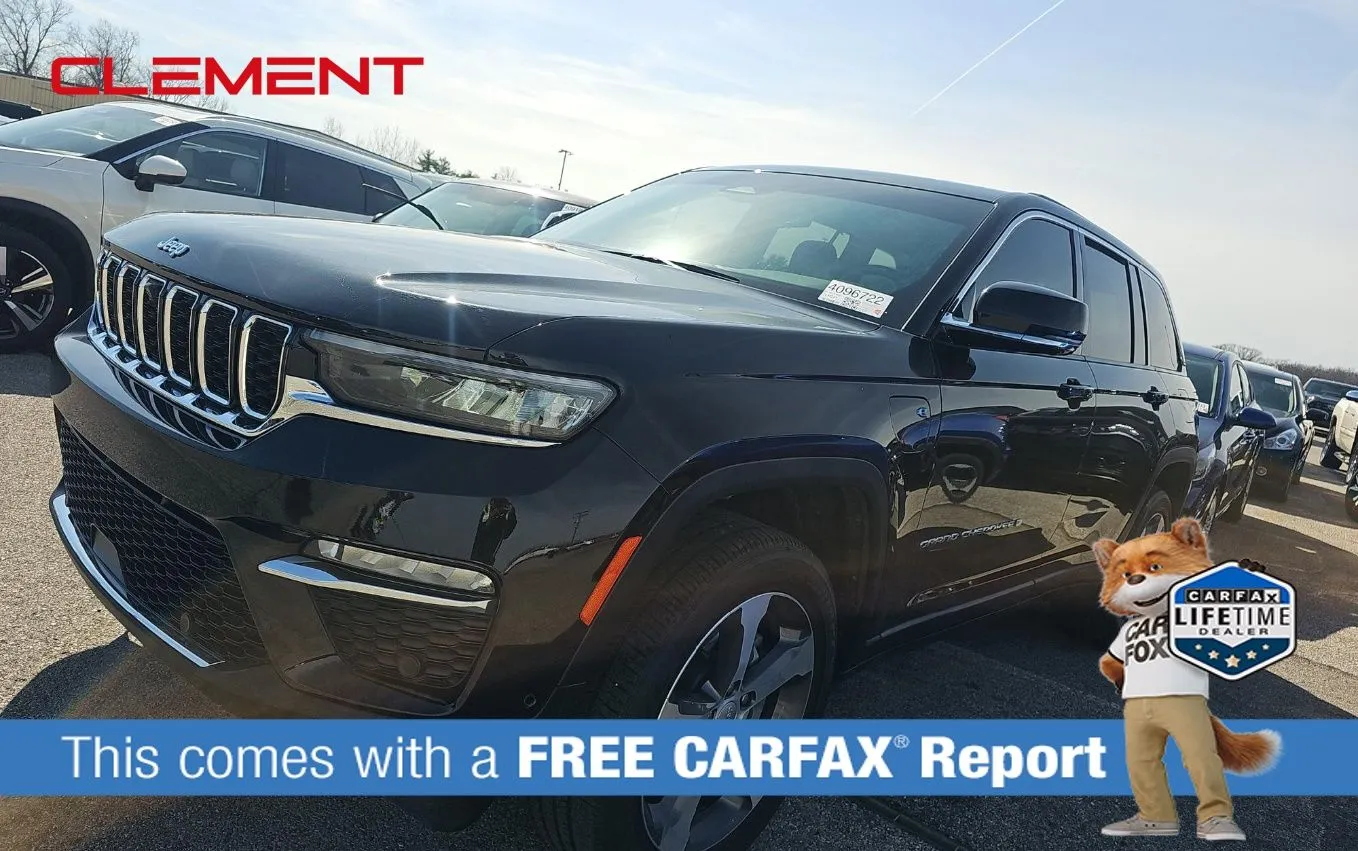 Black 2022 Jeep Grand Cherokee 4xe for sale in Florissant, MO