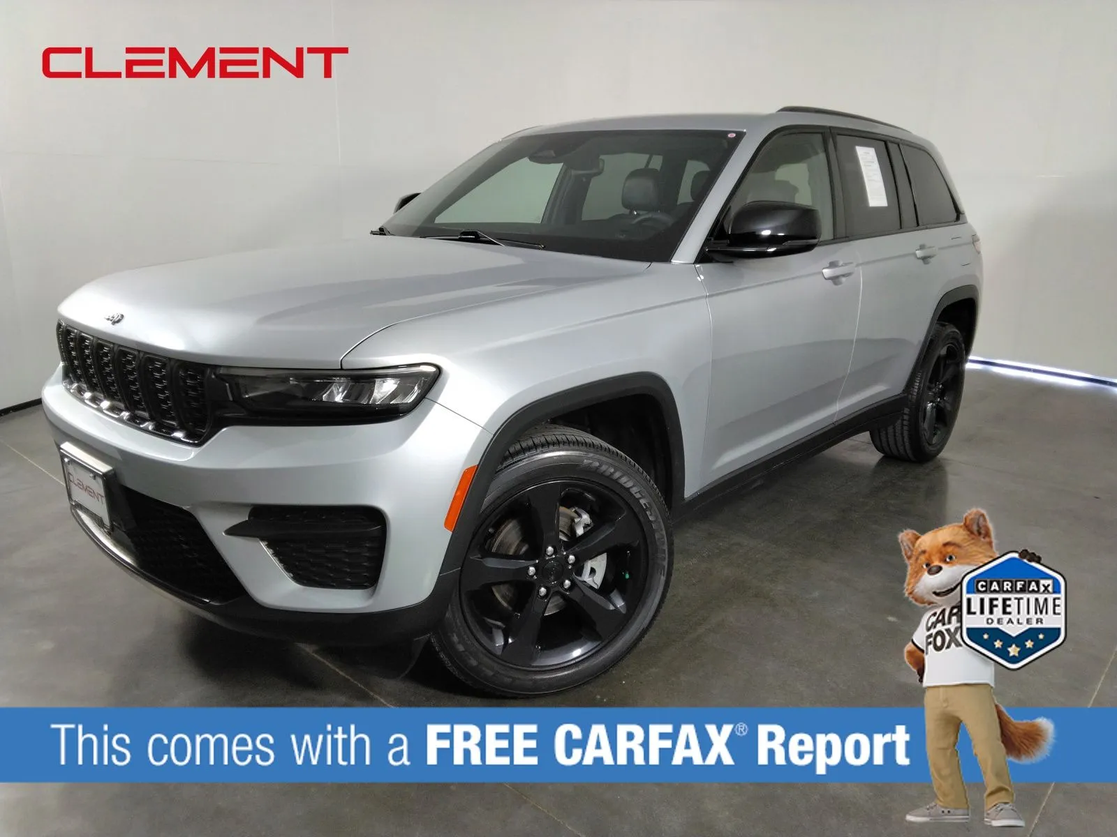 Silver 2023 Jeep Grand Cherokee Altitude X for sale in Florissant, MO