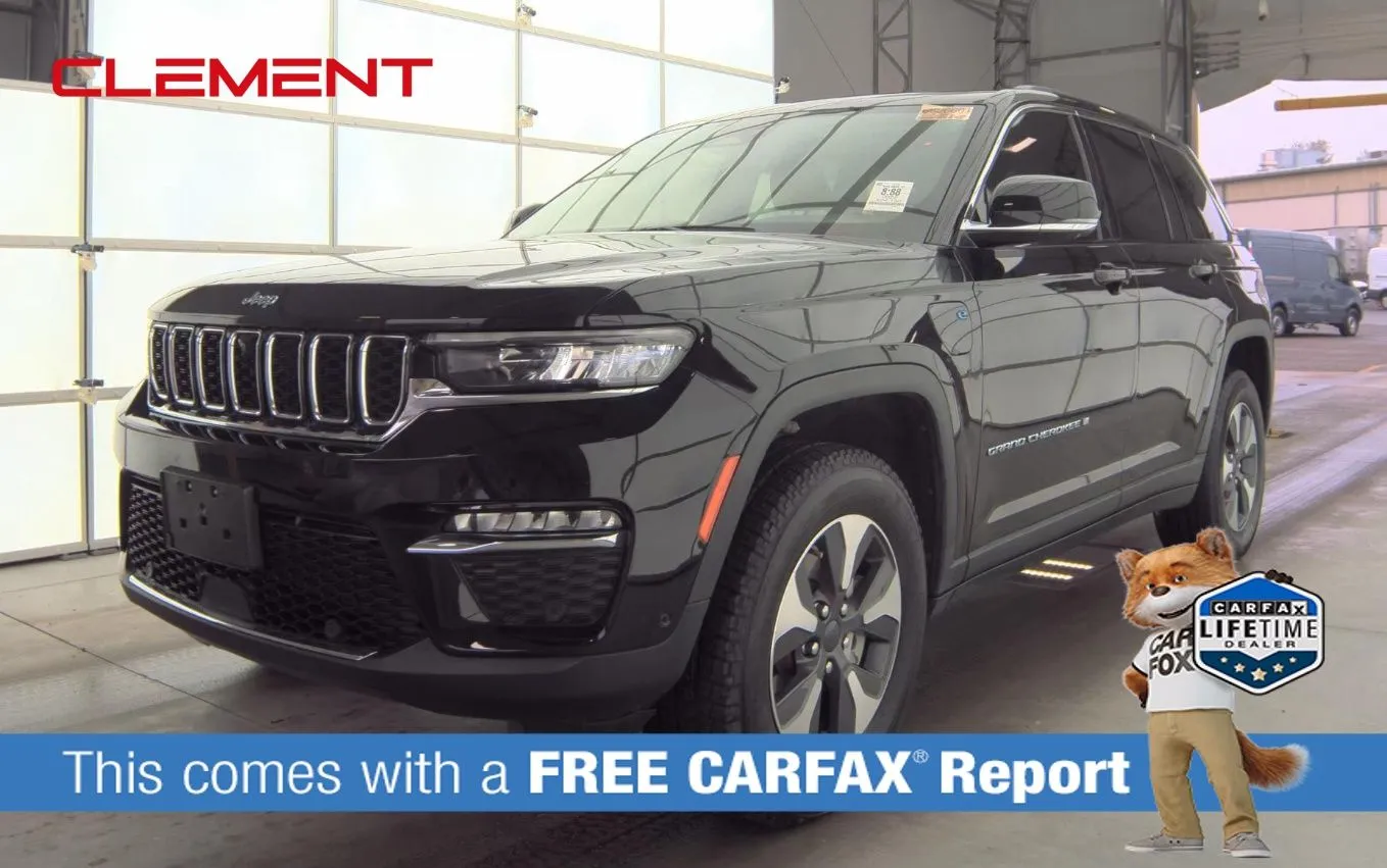 Black 2022 Jeep Grand Cherokee 4xe for sale in Florissant, MO