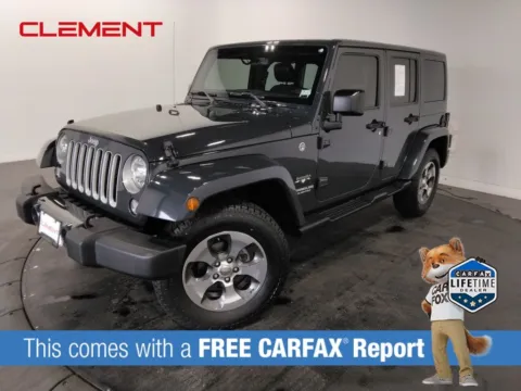 Gray 2017 Jeep Wrangler Unlimited Sahara for sale in Florissant, MO