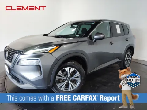 Gray 2021 Nissan Rogue SV for sale in Florissant, MO