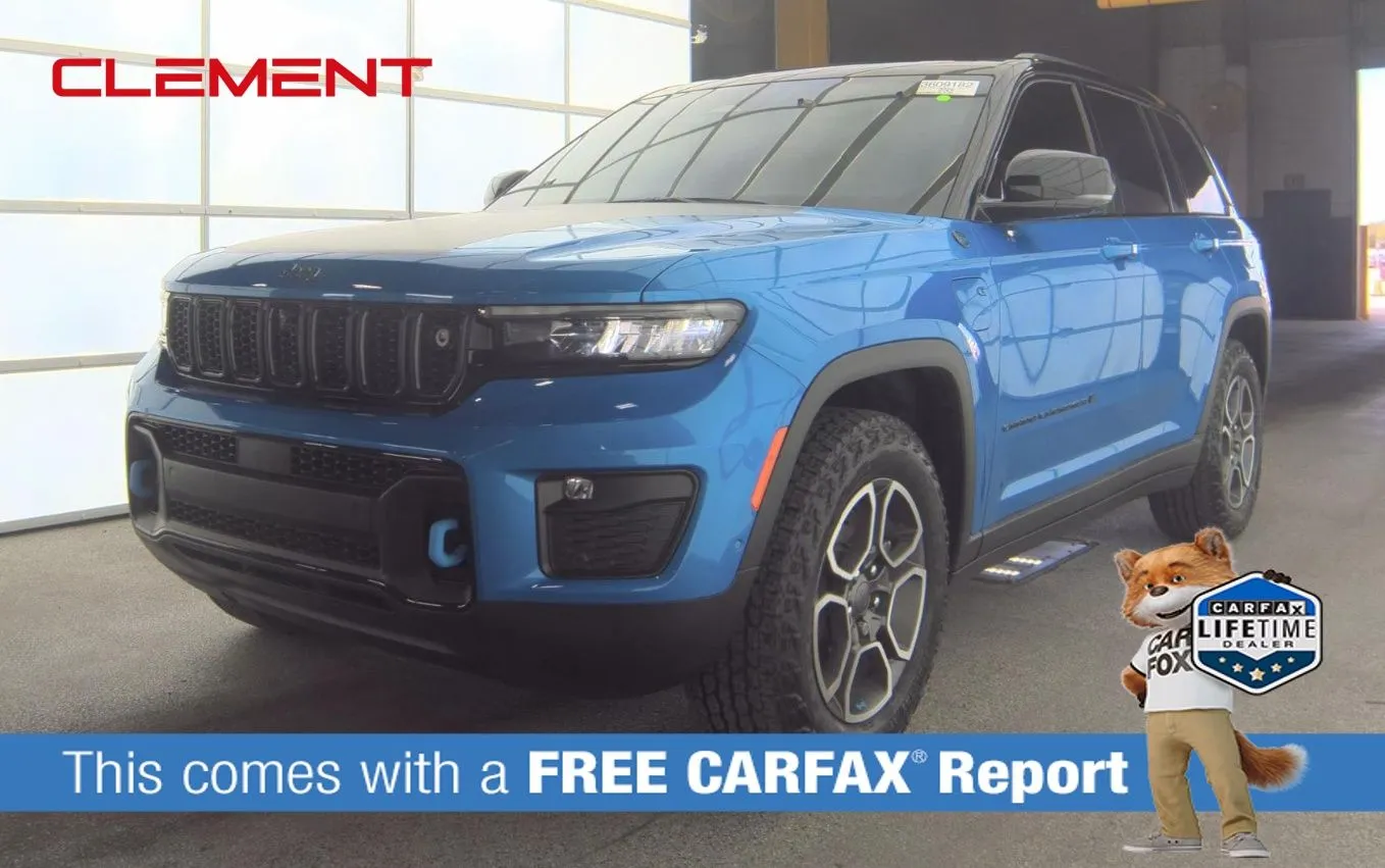 Blue 2022 Jeep Grand Cherokee Trailhawk 4xe for sale in Florissant, MO