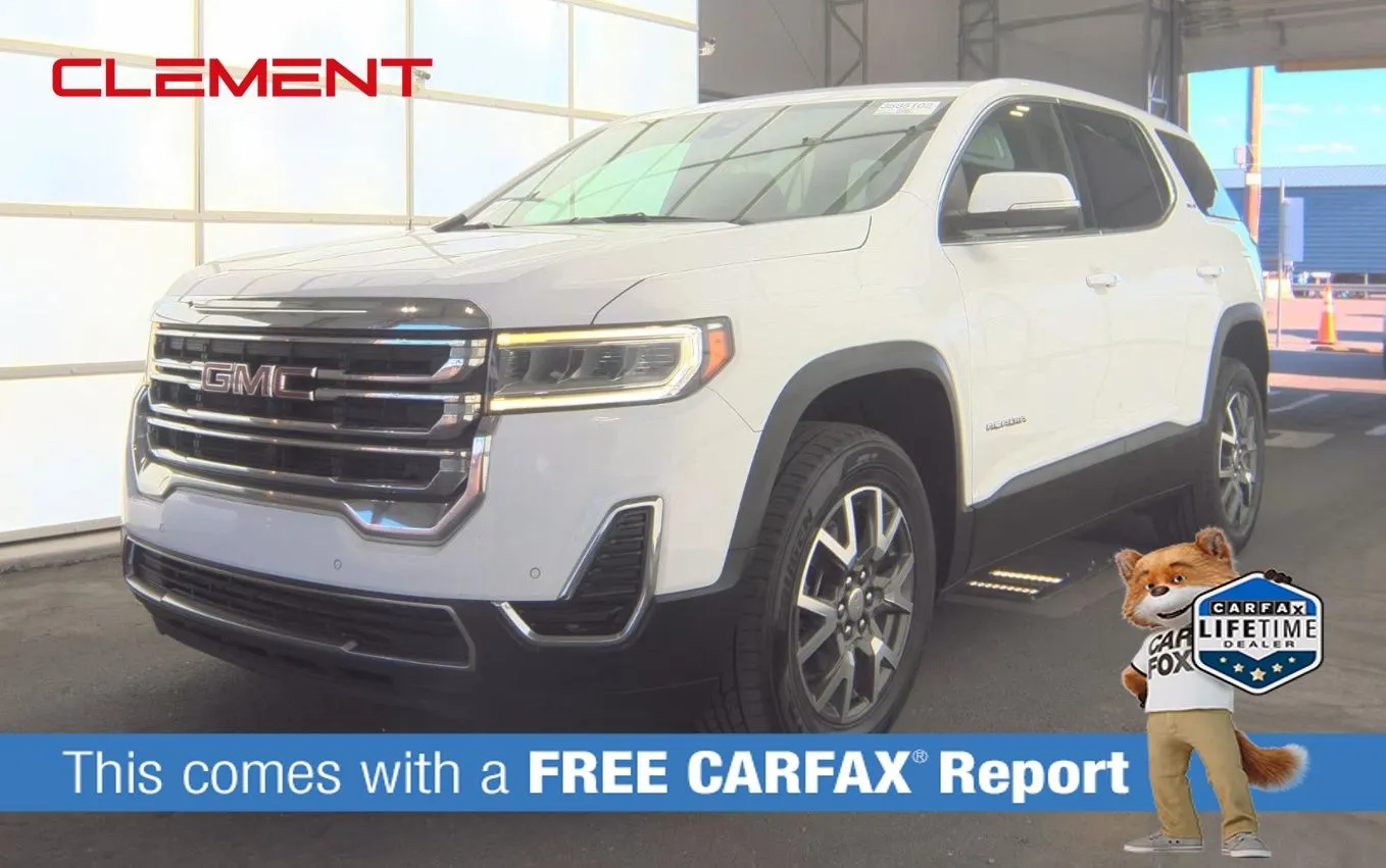 White 2022 GMC Acadia SLE for sale in Florissant, MO