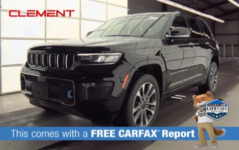 Black 2023 Jeep Grand Cherokee Overland 4xe for sale in Florissant, MO