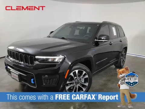 Black 2023 Jeep Grand Cherokee Overland 4xe for sale in Florissant, MO