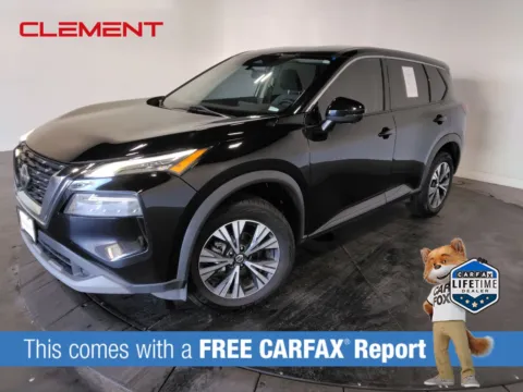 Black 2021 Nissan Rogue SV for sale in Florissant, MO