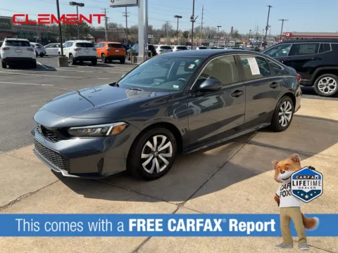 Blue 2025 Honda Civic LX for sale in Florissant, MO