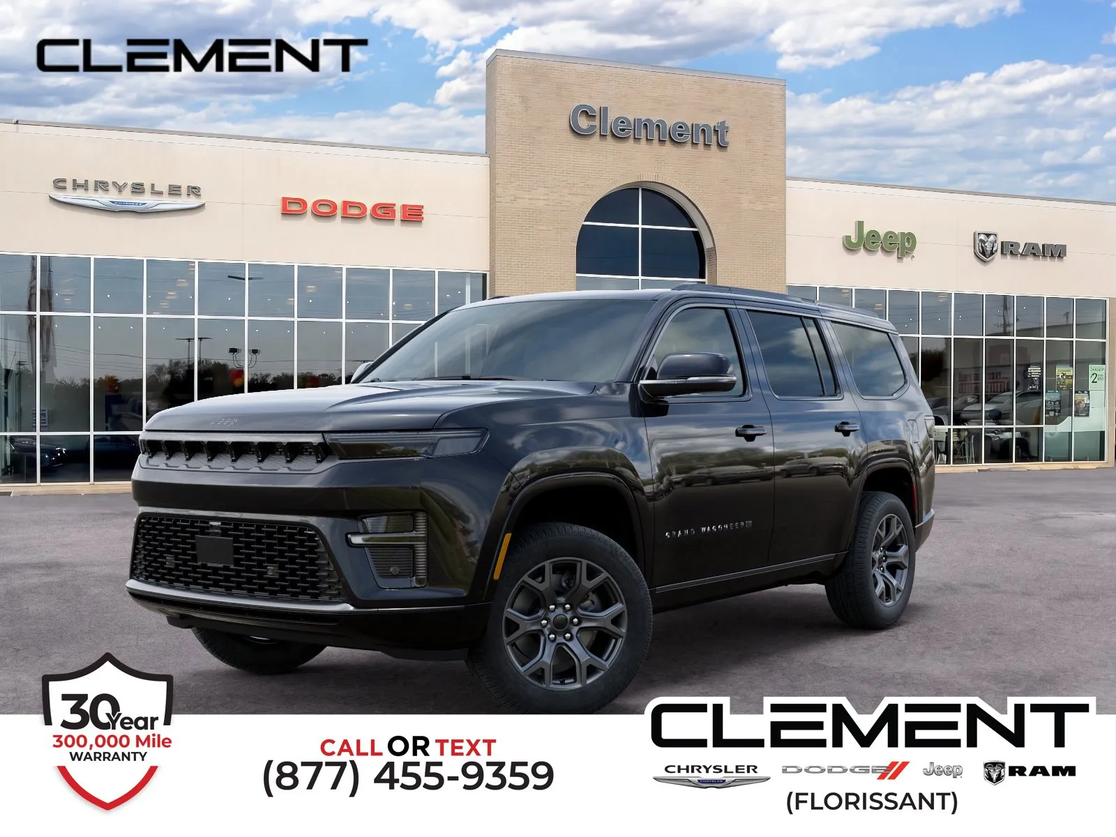 Black 2026 Jeep Grand Wagoneer Limited Altitude for sale in Florissant, MO