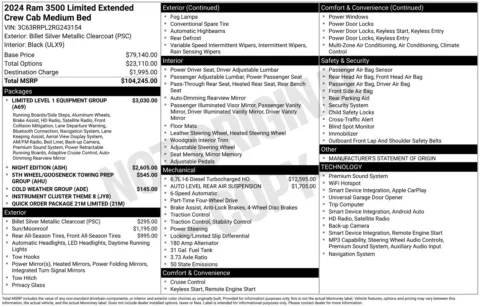 Photos of 2024 Ram 3500 Limited for sale in Florissant, MO at Clement Chrysler Dodge Jeep Ram Florissant