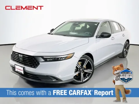 White 2024 Honda Accord Hybrid Sport for sale in Florissant, MO