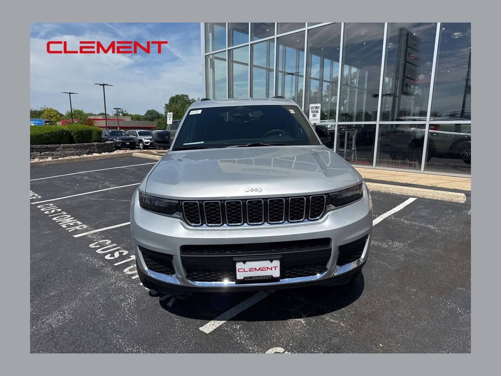Silver 2026 Jeep Grand Cherokee L Laredo for sale in Florissant, MO