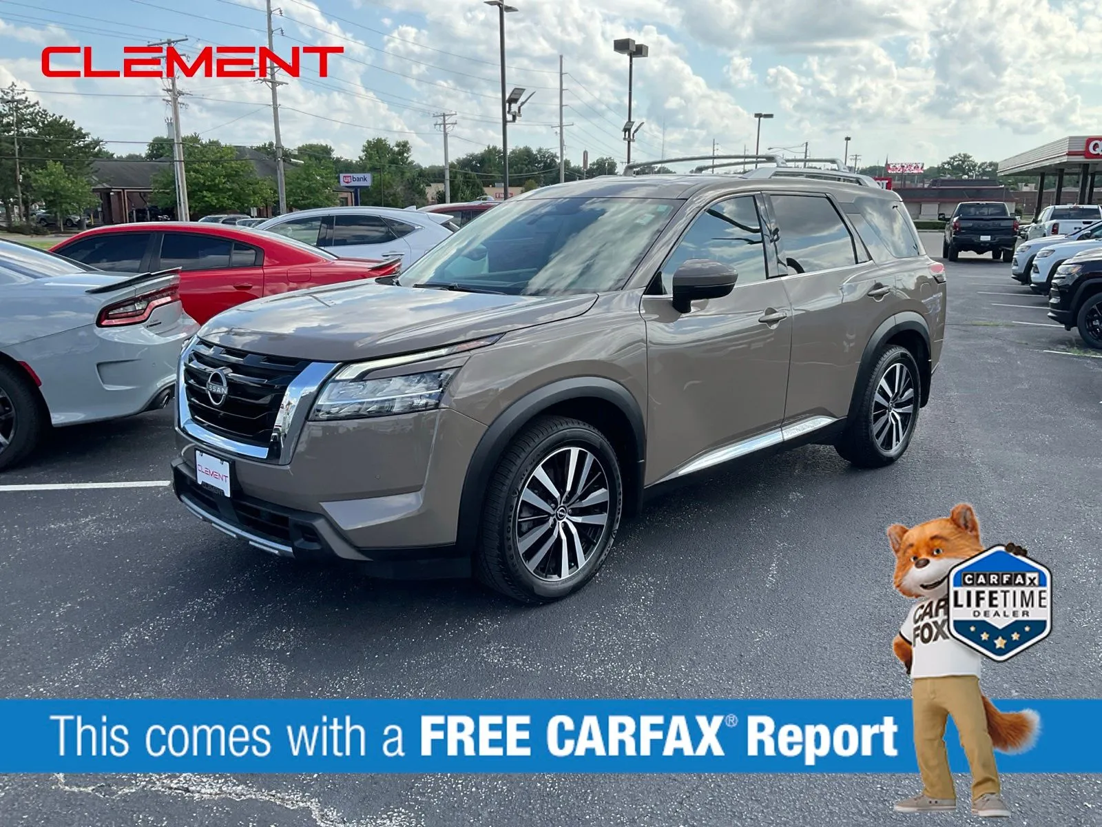 Beige 2023 Nissan Pathfinder Platinum for sale in Florissant, MO