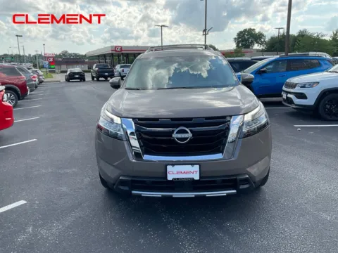 Photos of 2023 Nissan Pathfinder Platinum for sale in Florissant, MO at Clement Chrysler Dodge Jeep Ram Florissant