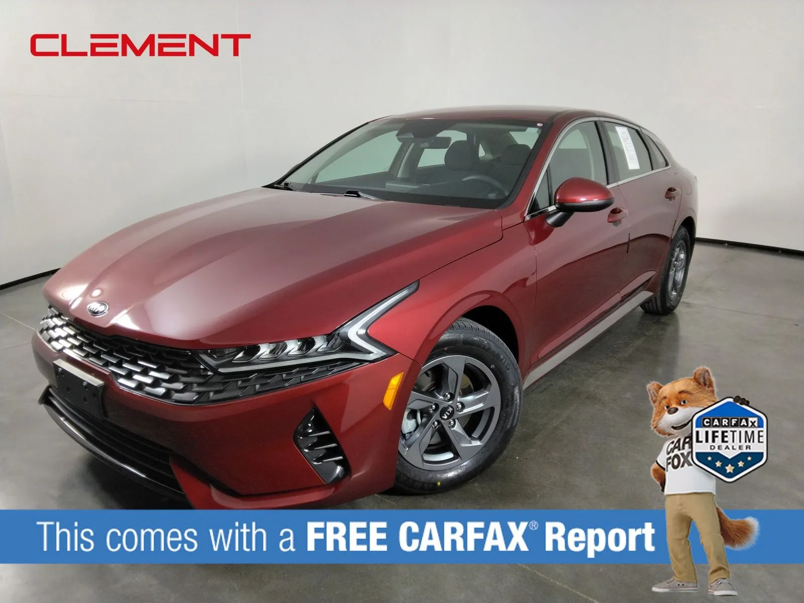 Red 2021 Kia K5 LXS for sale in Florissant, MO