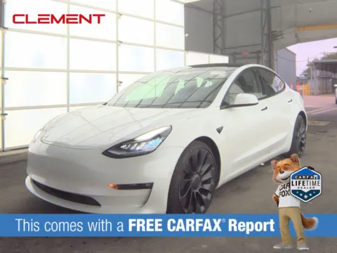 White 2021 Tesla Model 3 Performance for sale in Florissant, MO