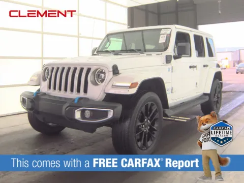 White 2022 Jeep Wrangler Unlimited Sahara 4xe for sale in Florissant, MO