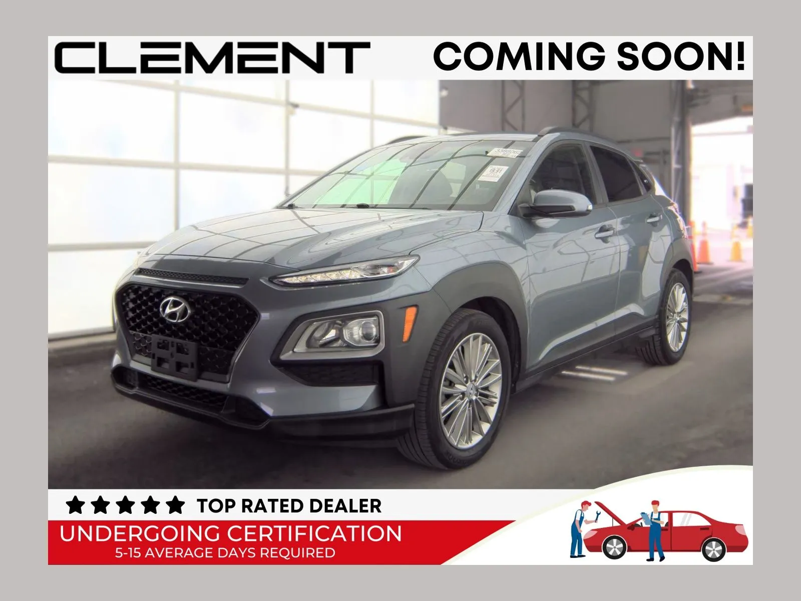 Silver 2021 Hyundai Kona SEL for sale in Florissant, MO