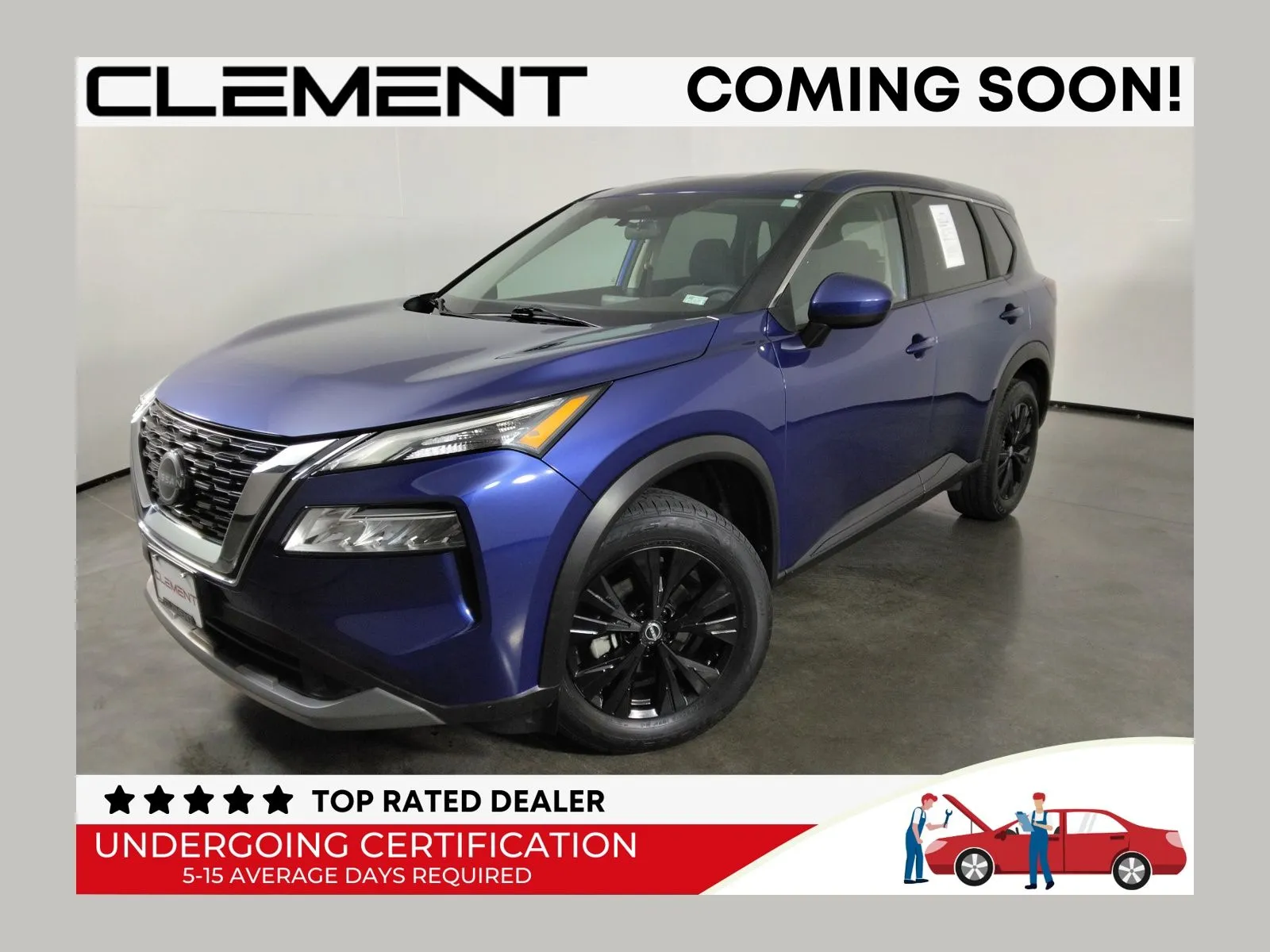 Blue 2023 Nissan Rogue SV for sale in Florissant, MO