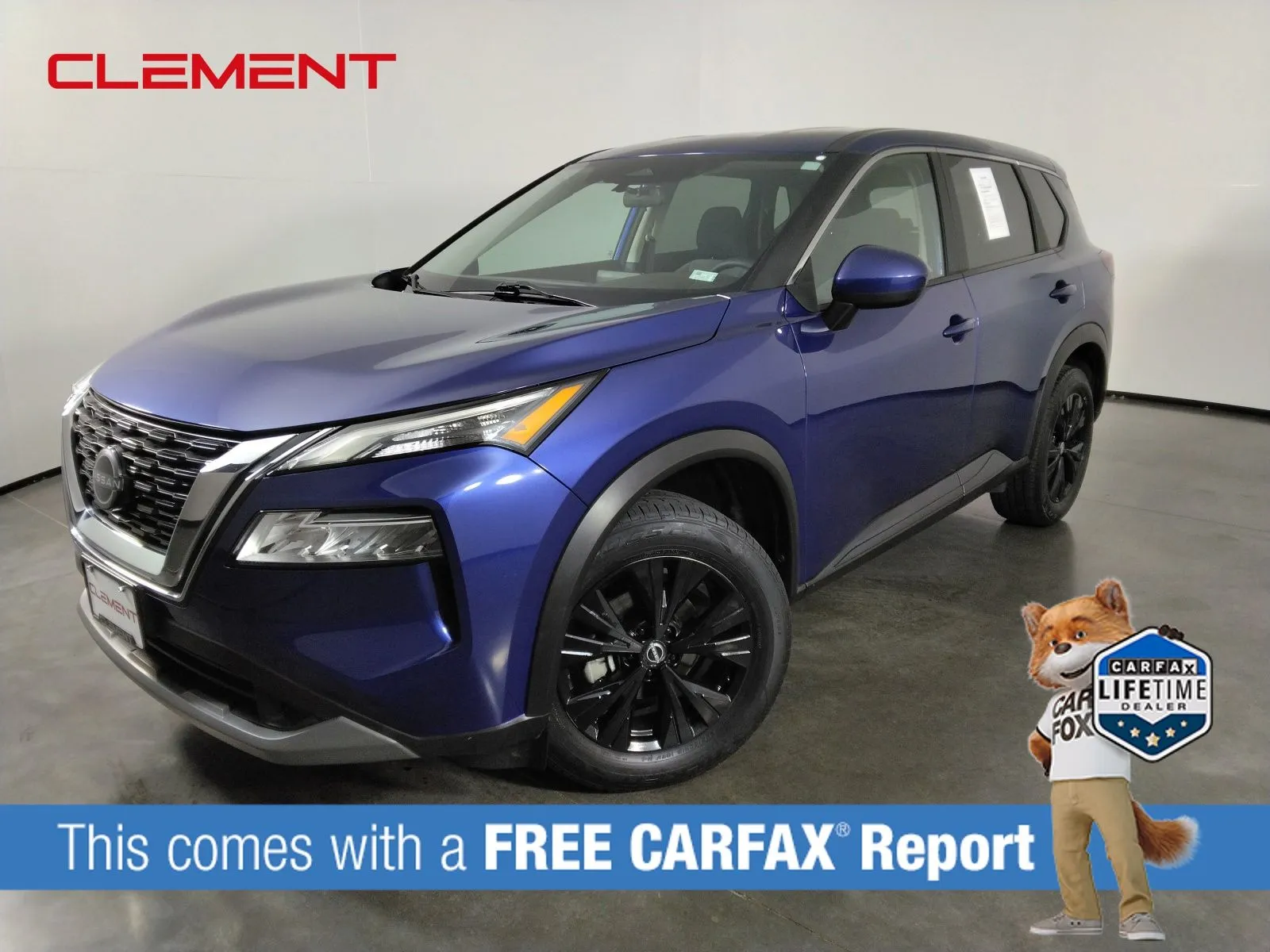 Blue 2023 Nissan Rogue SV for sale in Florissant, MO