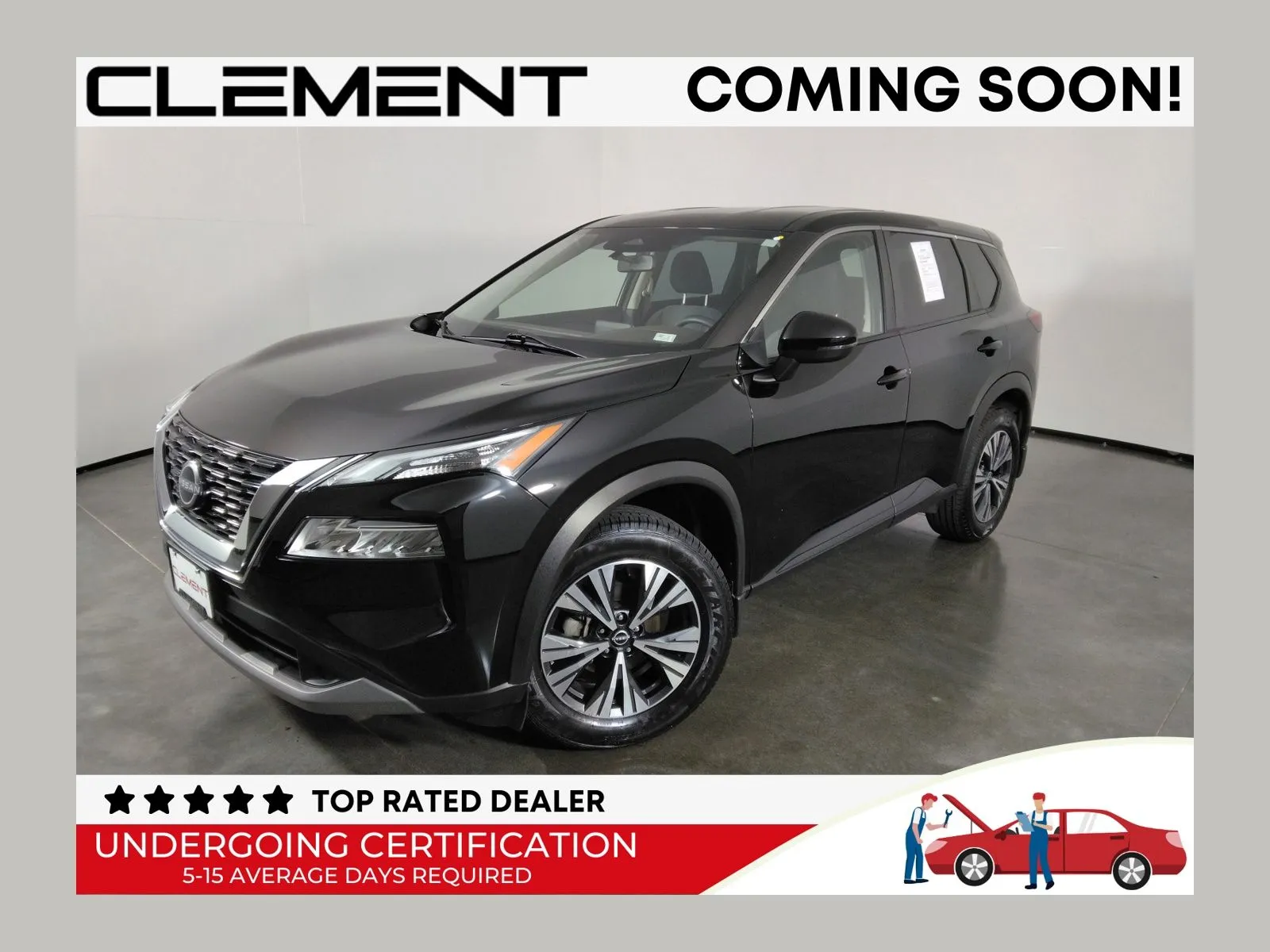 Black 2023 Nissan Rogue SV for sale in Florissant, MO