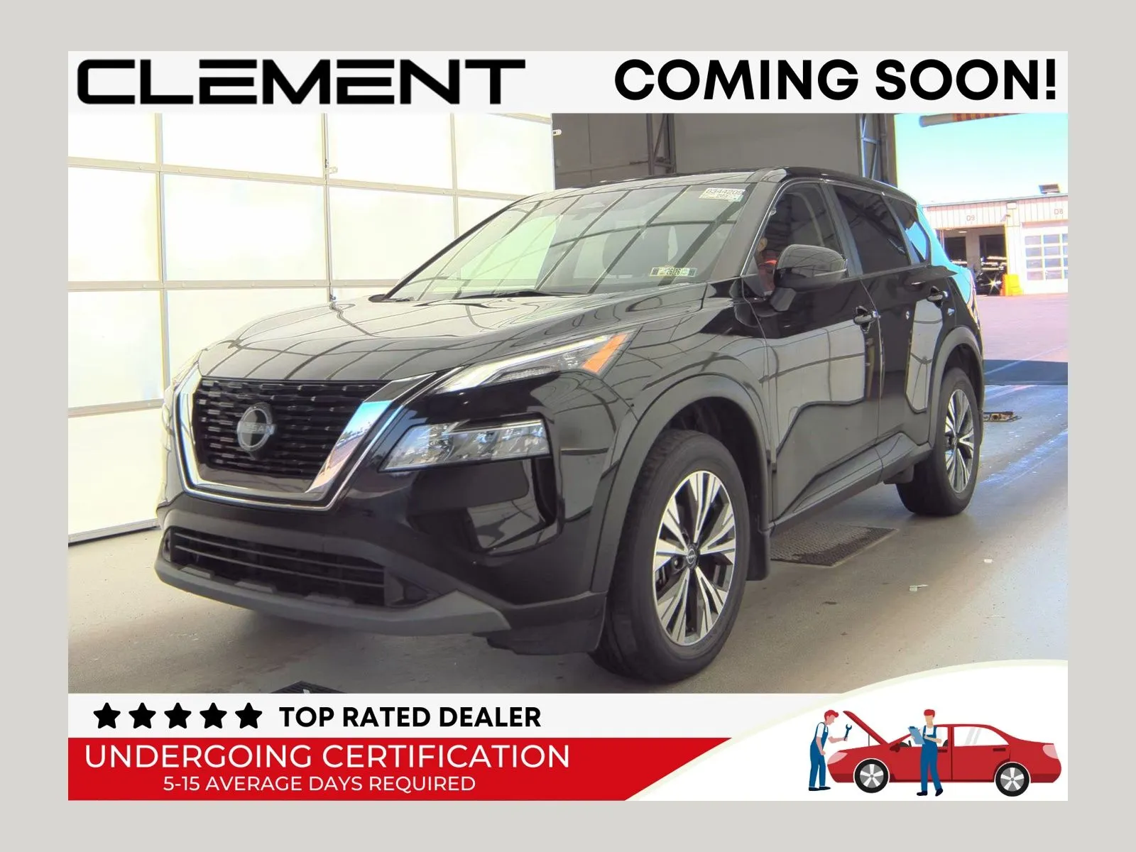 Black 2023 Nissan Rogue SV for sale in Florissant, MO