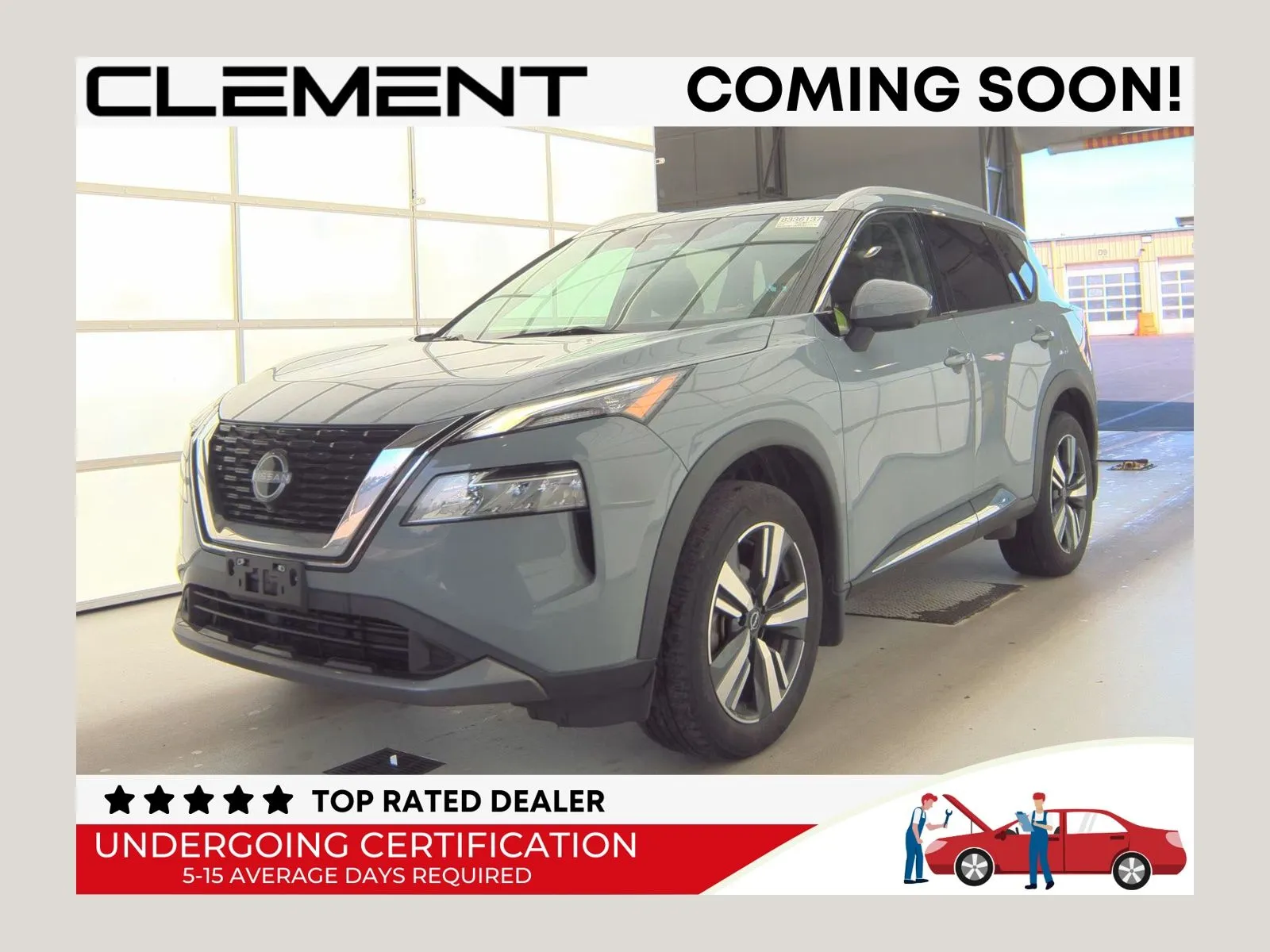 Gray 2023 Nissan Rogue SL for sale in Florissant, MO