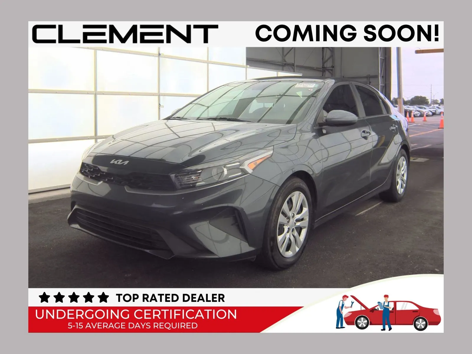 Gray 2024 Kia Forte LXS for sale in Florissant, MO