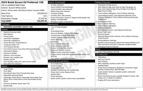 Photos of 2024 Buick Encore GX Preferred for sale in Florissant, MO at Clement Chrysler Dodge Jeep Ram Florissant