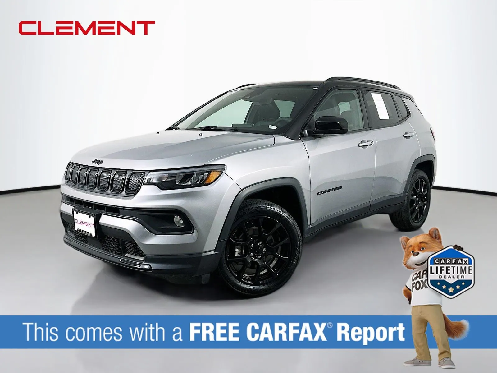 Silver 2022 Jeep Compass Latitude for sale in Florissant, MO