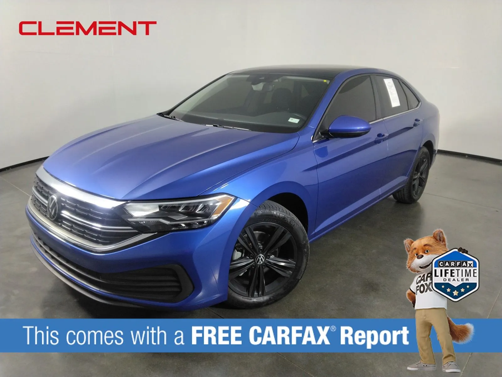 Blue 2023 Volkswagen Jetta 1.5T SE for sale in Florissant, MO