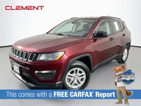 Red 2021 Jeep Compass Sport for sale in Florissant, MO
