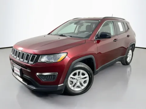 Red 2021 Jeep Compass Sport for sale in Florissant, MO